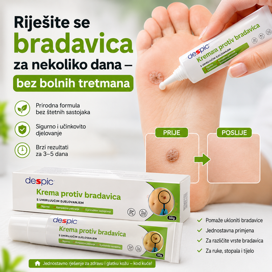 Cream Wart Remover (1+1) - Prirodno rješenje za brzo i učinkovito uklanjanje bradavica