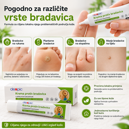 Cream Wart Remover (1+1) - Prirodno rješenje za brzo i učinkovito uklanjanje bradavica