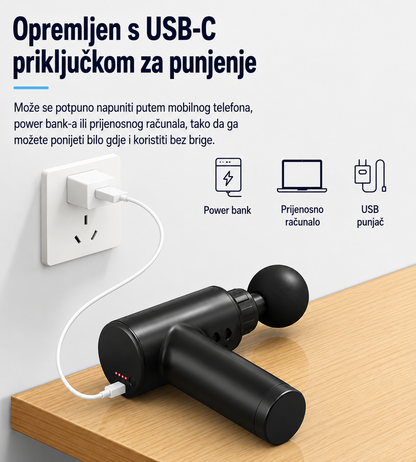 Facial Gun™ – Prijenosni masažer za duboku relaksaciju
