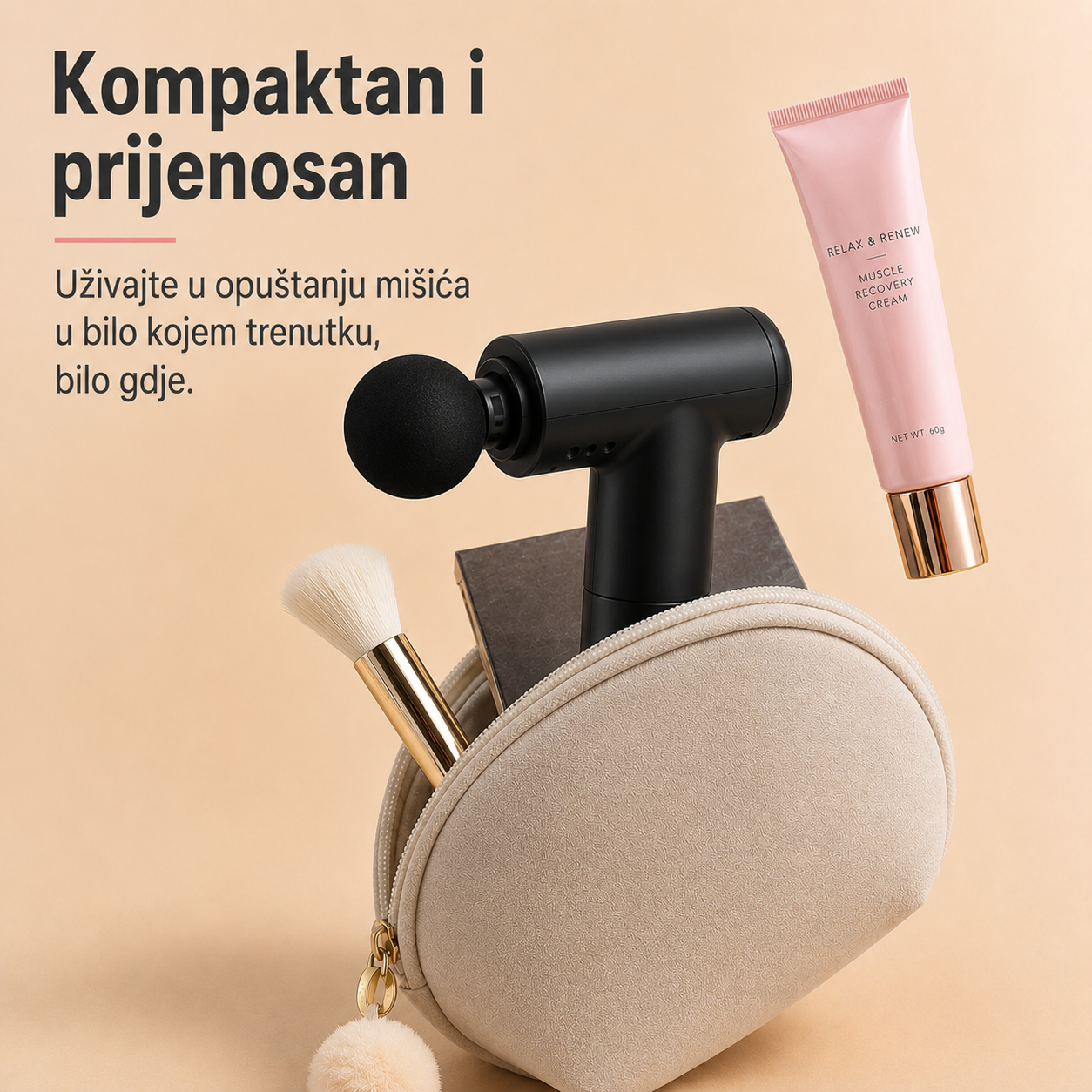 Facial Gun™ – Prijenosni masažer za duboku relaksaciju