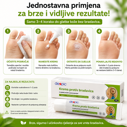 Cream Wart Remover (1+1) - Prirodno rješenje za brzo i učinkovito uklanjanje bradavica